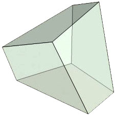 三方偏方面体