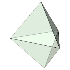 三方双锥